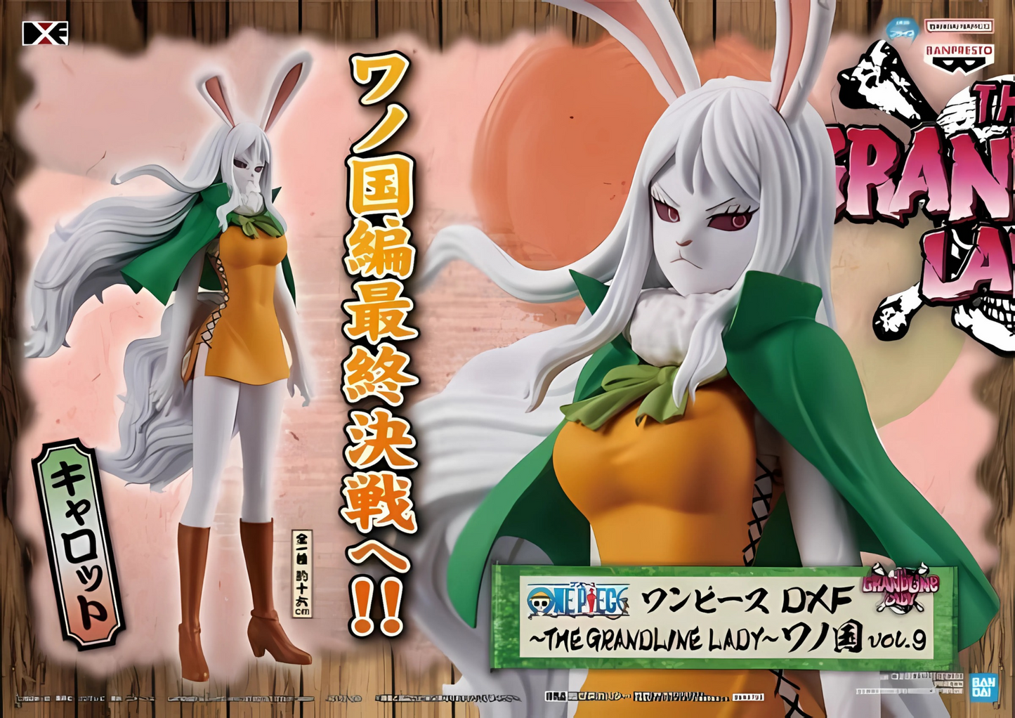 One Piece DXF The Grandline Lady Wano Country Vol.9 Carrot