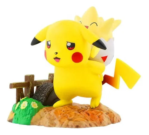FIGURA POKEMON DE PIKACHU CON TOGEPI