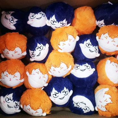 Llaveros peluche cabeza Haikyuu!!