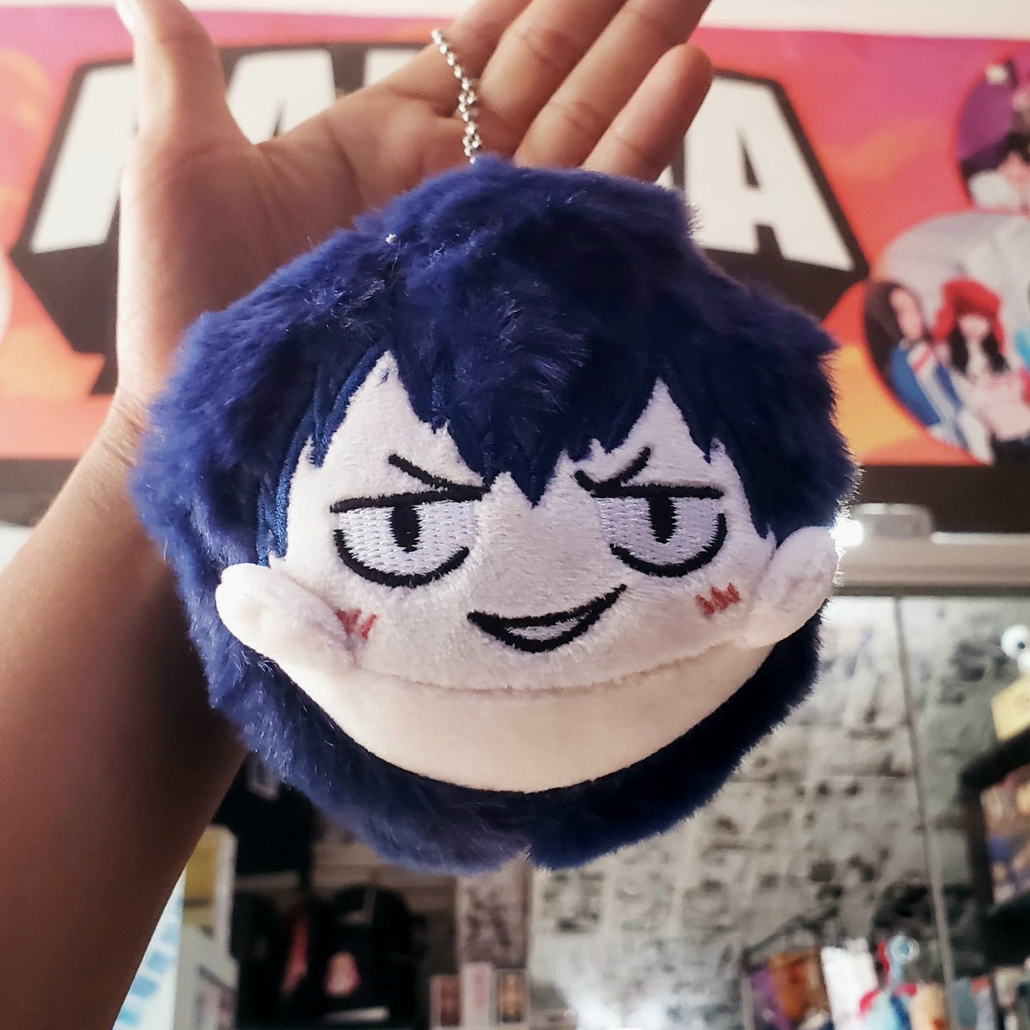 Llaveros peluche cabeza Haikyuu!!