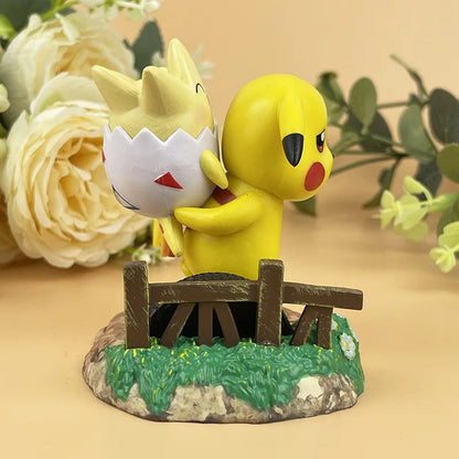 FIGURA POKEMON DE PIKACHU CON TOGEPI