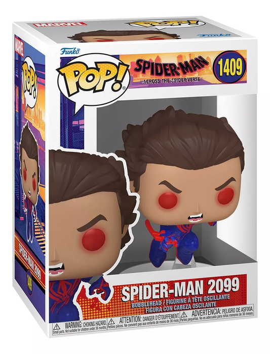 Funko Pop Spider Man 2099 Unmasked #1409 Across Spiderverse